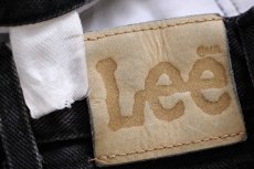 画像5: 00s Leeリー ブラック デニムパンツ W36★SDP4399 (5)