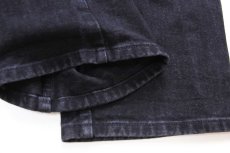 画像6: 00s メキシコ製 Leeリー 205 RELAXED FIT ブラック デニムパンツ W36 L30★SDP4400 (6)