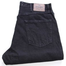 画像1: 00s メキシコ製 Wranglerラングラー ブラック デニムパンツ W36 L29★SDP4418 (1)