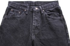 画像4: 00s メキシコ製 Wranglerラングラー ブラック デニムパンツ W29 L30★SDP4412 (4)