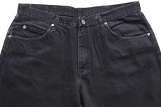 画像4: 00s Wranglerラングラー ブラック デニムパンツ W36 L30★SDP4407 (4)