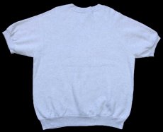 画像2: 90s USA製 ホース アート 半袖スウェット 杢ライトグレー XXL★特大 (2)