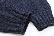画像6: 00s USA製 EddieBauerエディーバウアー コットン×アクリルニット セーター チャコールグレー L (6)