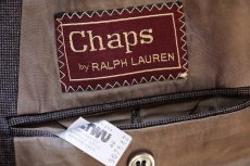 画像5: 80s USA製 Chaps ラルフローレン 2つボタン ウール テーラードジャケット&パンツ セットアップ★スーツ ブレザー (5)