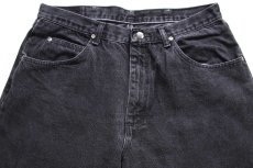 画像4: 00s Wranglerラングラー ブラック デニムパンツ W34★SDP4410 (4)