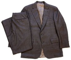 画像1: 80s USA製 Chaps ラルフローレン 2つボタン ウール テーラードジャケット&パンツ セットアップ★スーツ ブレザー (1)