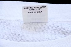 画像5: 80s USA製 Shop 'Til You Drop ダック イラスト スウェット 白 XL (5)