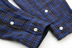 画像6: 00s ラルフローレン BLAKE タータンチェック ボタンダウン コットンシャツ L (6)