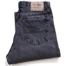 画像1: 00s メキシコ製 Wranglerラングラー ブラック デニムパンツ W30 L30★SDP4414 (1)