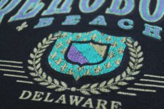 画像4: 90s USA製 REHOBOTH BEACH DELAWARE スウェット 黒 XL (4)