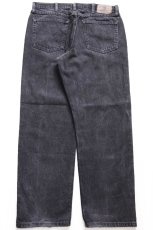 画像3: 00s メキシコ製 Wranglerラングラー ブラック デニムパンツ W34 L30★SDP4406 (3)