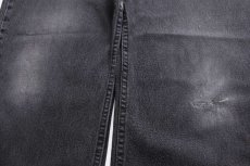 画像7: 00s メキシコ製 Wranglerラングラー リペア ブラック デニムパンツ W36 L30★SDP4408 (7)