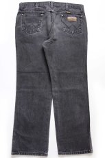 画像3: 00s Wranglerラングラー 936WBK ブラック デニムパンツ W36 L30★SDP4402 (3)