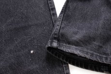 画像6: 00s メキシコ製 Wranglerラングラー ブラック デニムパンツ W34 L30★SDP4406 (6)