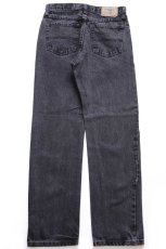 画像3: 00s メキシコ製 Wranglerラングラー ブラック デニムパンツ W30 L30★SDP4414 (3)