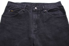 画像4: 00s Leeリー 200 ブラック デニムパンツ W36 L30★SDP4401 (4)