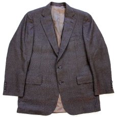 画像2: 80s USA製 Chaps ラルフローレン 2つボタン ウール テーラードジャケット&パンツ セットアップ★スーツ ブレザー (2)