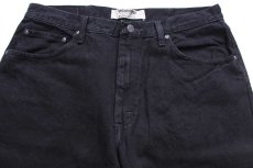 画像4: 00s メキシコ製 Wranglerラングラー ブラック デニムパンツ W36 L29★SDP4418 (4)