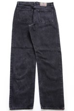 画像3: 00s メキシコ製 Wranglerラングラー ブラック デニムパンツ W32 L32★SDP4411 (3)