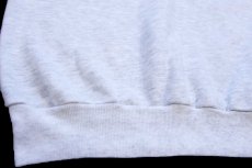 画像5: 90s USA製 HONORS 無地 半袖スウェット 杢ライトグレー XXL★特大 ブランク (5)