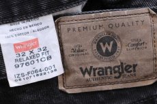 画像5: 00s メキシコ製 Wranglerラングラー ブラック デニムパンツ W32 L32★SDP4411 (5)