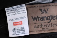 画像5: 00s メキシコ製 Wranglerラングラー ブラック デニムパンツ W36 L29★SDP4418 (5)
