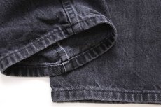 画像6: 00s Wranglerラングラー ダメージ ブラック デニムパンツ W30 L32★SDP4413 (6)