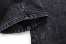 画像6: 00s Wranglerラングラー 13MWZ ブラック デニムパンツ W35 L32★SDP4403 (6)