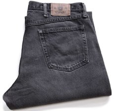 画像1: 00s メキシコ製 Wranglerラングラー リペア ブラック デニムパンツ W36 L30★SDP4408 (1)