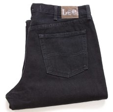 画像1: 00s メキシコ製 Leeリー 200 ブラック デニムパンツ W36 L30★SDP4419 (1)