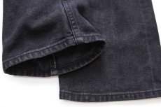 画像6: 00s Leeリー 200 ブラック デニムパンツ W36 L30★SDP4401 (6)