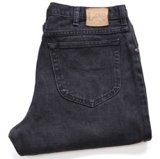 画像1: 00s Leeリー 200 ブラック デニムパンツ W36 L30★SDP4401 (1)