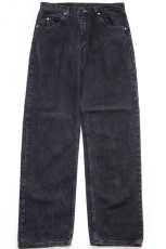 画像2: 00s メキシコ製 Wranglerラングラー ブラック デニムパンツ W32 L32★SDP4411 (2)