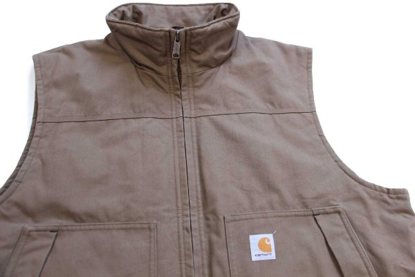 carharttカーハート QUICK DUCK JEFFERSON VEST キルティングライナー