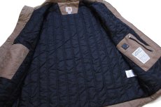 画像5: carharttカーハート QUICK DUCK JEFFERSON VEST キルティングライナー ダックベスト グレーブラウン XL-T (5)