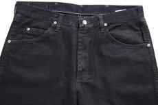 画像4: 00s メキシコ製 Wranglerラングラー ブラック デニムパンツ W34 L30★SDP4405 (4)