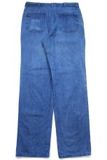 画像3: 90s OSHKOSH B'GOSH パチポケ ツータック デニム トラウザーズ W36 L34 (3)