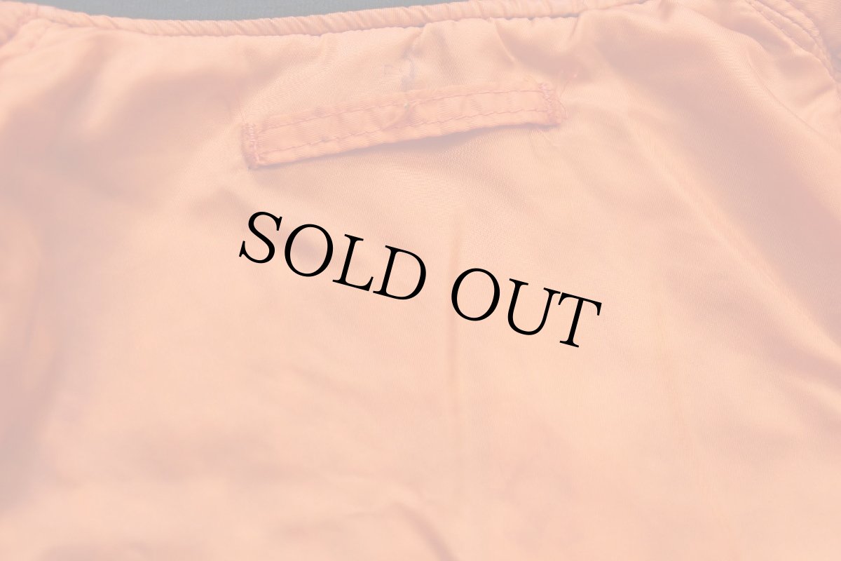 画像7: 80s USA製 ALPHAアルファ MA-1 フライトジャケット 紺 フェード XL (7)