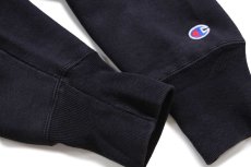 画像6: 00s Championチャンピオン 無地 目無し リバースウィーブ スウェットパーカー 黒 XL★フーディー ブランク ブックストア (6)