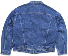 画像2: 90s メキシコ製 Levi'sリーバイス 70598 デカパッチ デニムジャケット 4ポケット L (2)
