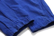 画像6: 90s ラルフローレン ワンポイント チンスト&フード付き コットンポプリン ジャケット 青 ボーイズM (6)