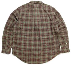 画像2: 00s ポロ ラルフローレン WHITFIELD CLASSIC FIT チェック コットンシャツ XL (2)