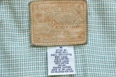 画像4: 00s GAPギャップ スペシャル チェック コットンライナー デニムジャケット M (4)