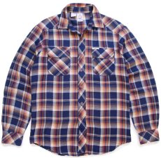 画像1: 70s KENNINGTONケニントン マドラスチェック シャツ (1)