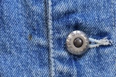 画像8: 00s GAPギャップ スペシャル チェック コットンライナー デニムジャケット M (8)