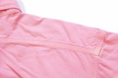 画像6: 80s USA製 Woolrichウールリッチ 無地 ボタンダウン コットンシャツ ピンク L (6)