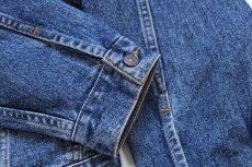 画像7: 90s メキシコ製 Levi'sリーバイス 70598 デカパッチ デニムジャケット 4ポケット L (7)