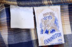 画像4: 70s KENNINGTONケニントン マドラスチェック シャツ (4)