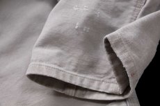 画像9: メキシコ製 carharttカーハート ダック地 ペインターパンツ デザート グレー W32 L34 (9)