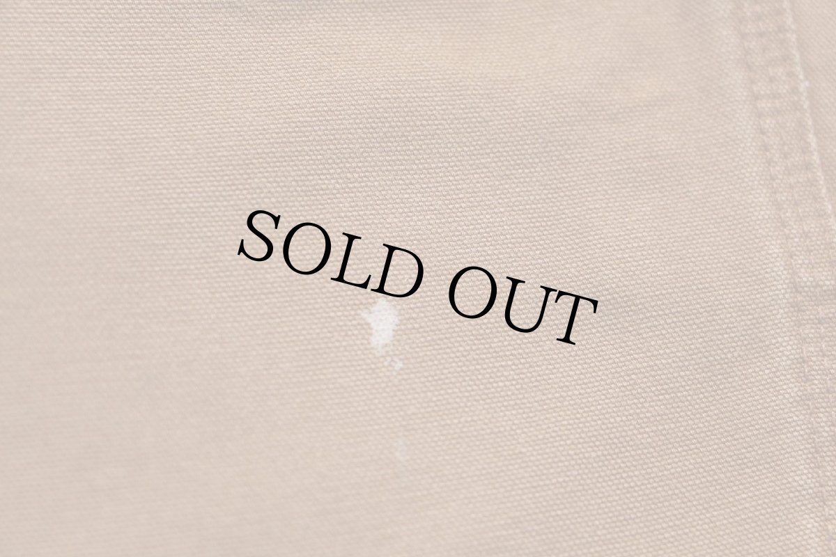 画像8: メキシコ製 carharttカーハート ダック地 ペインターパンツ 茶 W34 L32 (8)